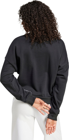 Bluza damska adidas Essentials 3-Stripes French Terry czarna JE0016