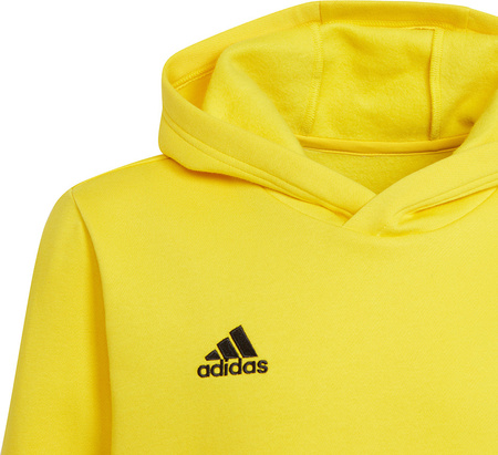 Bluza dla dzieci adidas Entrada 22 Hoody żółta HI2142