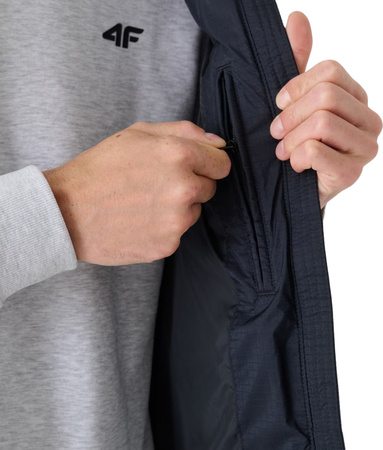 Kamizelka męska 4F M147 głęboka czerń 4FWAW24TVJAM147 20S