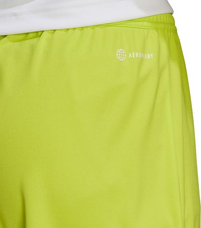 Spodenki treningowe krótkie męskie adidas Entrada 22 limonkowe HC5061