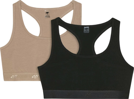 Stanik sportowy 4F F036 2pak multikolor 4FWMM00UBRAF036 90S