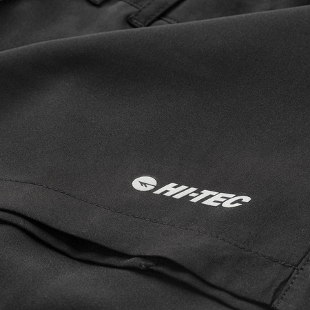 Męskie Spodenki trekkingowe Hi-tec Megano czarne rozmiar S