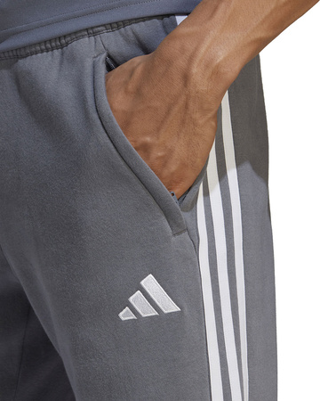 Spodnie męskie adidas Tiro 23 League Sweat Tracksuit Bottoms szare HZ3019