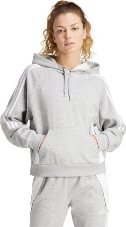 Bluza damska adidas Tiro 24 Hooded szara IR7509