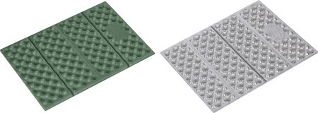 Karimata mata turystyczna do siedzenia składana NC17105 Nils camp zielona 40x30x2cm