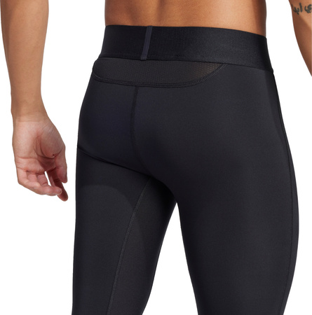 Legginsy męskie adidas Techfit Long Tight czarne JN7352