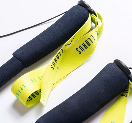 Kije kijki trekkingowe składane do chodzenia biegania Elbrus Fitzroy 115cm