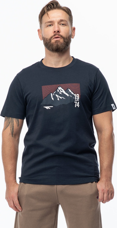 Męska Koszulka Z Krótkim Rękawem Rawal  black/white rozmiar XL