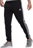 Spodnie męskie adidas Essentials Tapered Elasticcuff 3 Stripes Pant czarne GK8829