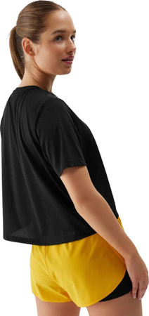 Spodenki damskie 4F FNK F497 pomarańczowe 4FWSS24TFSHF497 70S