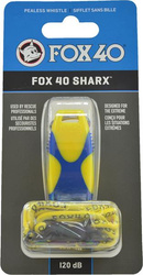 Gwizdek Fox 40 Sharx żółto-niebieski ze sznurkiem 8703-2208