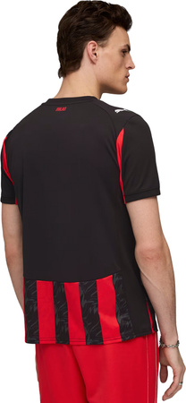 Koszulka męska Puma AC Milan Home Jersey Replica czarno-czerwona 779962 01