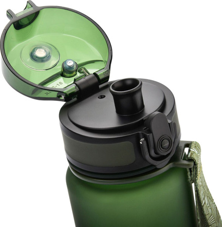 Bidon Meteor 500 ml ciemnozielony 74589