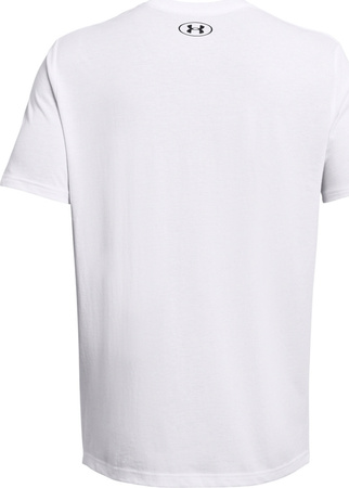 Koszulka męska Under Armour Sportstyle Logo biała 1382911 100