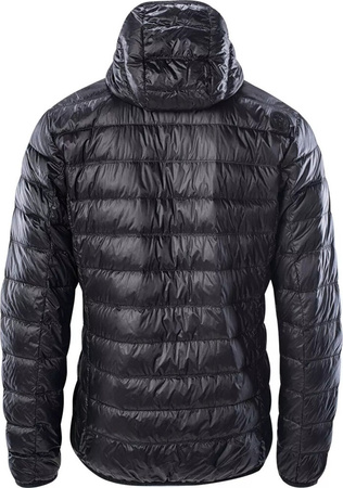 Męska kurtka pikowana kaczy puch Iguana Marcho czarny rozmiar M