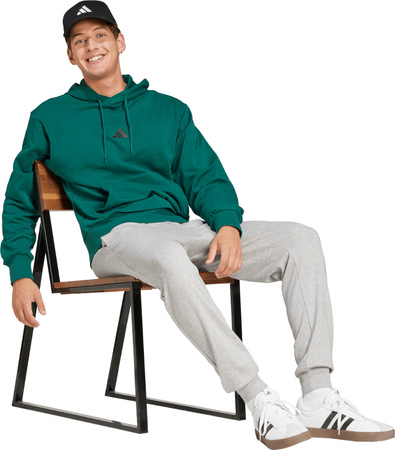 Bluza męska adidas Essentials Feelcozy French Terry zielona JE3841