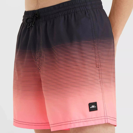 Męskie szorty O'neill JACK O'NEILL CALI GRADIENT 15'' SWIM SHORTS black simple gradient panel rozmiar L