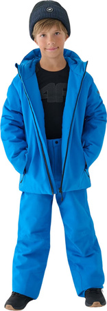 Kurtka narciarska dla chłopca 4F M532 niebieska 4FJWAW24TTJAM532 33S