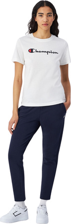 Koszulka damska Champion SS Tee biała 117534 WW001