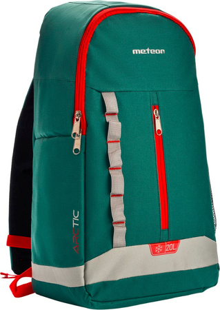 Plecak termiczny Meteor Arctic 20 L zielono-czerwony 74657