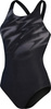 Damski strój kąpielowy Speedo Hyperboom Plmt Msbk Af black / dove grey rozmiar 28