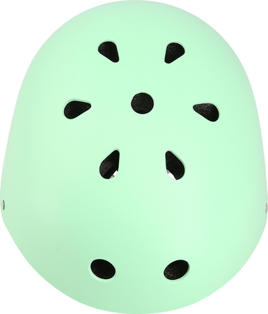 Kask rowerowy na rolki deskorolkę hulajnogę Nils Extreme MTW001 miętowy rozmiar L 58-61 cm