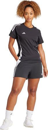 Koszulka damska adidas Tiro 24 Sweat Tee czarna IJ9955