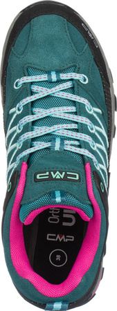 Buty trekkingowe damskie CMP Rigel Low WP turkusowe 3Q1324616NN