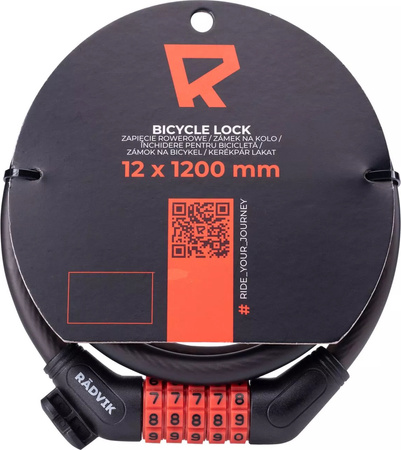 Zapięcie Radvik FEDERSIFER 12X1200 czarny