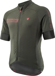 Dziecięca koszulka rowerowa Radvik Bravo JRG zielona rozmiar 158
