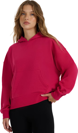 Bluza damska 4F F1887 ciemny róż 4FWAW25TSWSF1887 53S