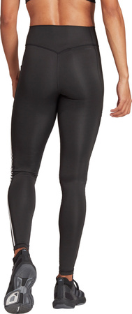Legginsy damskie adidas Optime 3-Stripes Full-Length 1/1 czarne IT9105
