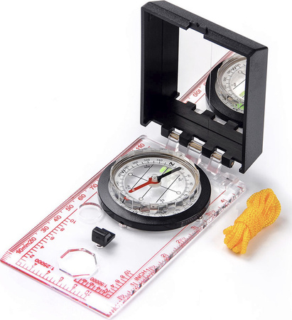 Kompas z lusterkiem Meteor duży 8186 71024