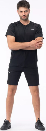 Męska koszulka treningowa z krótkim rękawem Hi-tec HINE rozmiar XXL