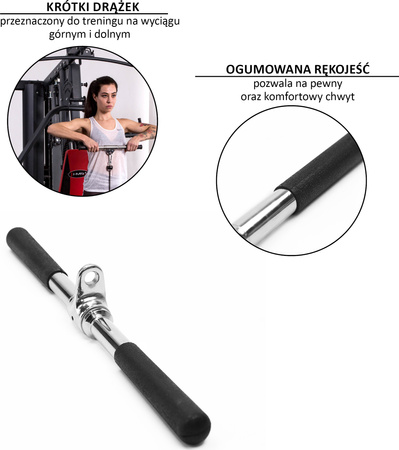 Uchwyt drążek do wyciągu atlasu HMS UW12 krótki