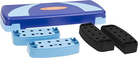 Step do aerobiku fitness HMS AS004 granatowo-niebieski