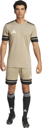 Spodenki męskie adidas Squadra 25 beżowo-czarne JP3403