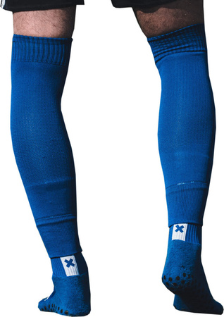 Rękawy piłkarskie Proskary senior niebieskie
