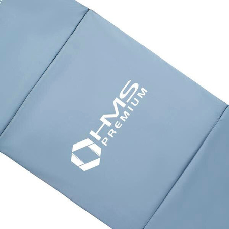 Materac gimnastyczny składany Hms Premium MGS02 1800x600 mm szary