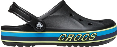 Chodaki dla dzieci Crocs BayBand Clog T czarne 208322 0C4