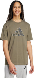 Koszulka męska adidas Logo Graphic oliwkowa KA9801