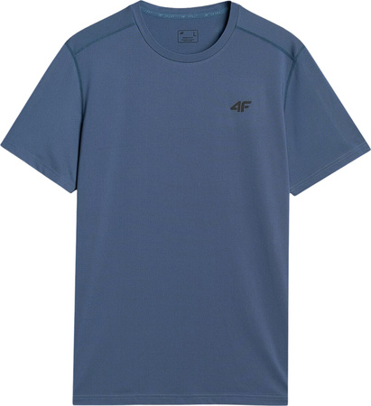 Koszulka męska 4F FNK M1521 denim 4FWAW25TFTSM1521 32S