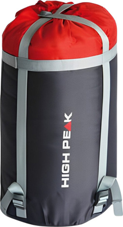 Śpiwór turystyczny mumia High Peak Black Arrow Eco 220x80x50 cm zielono-czerwony 23230