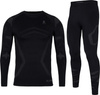 Bielizna termoaktywna męska bluza legginsy Alpinus Active Idre Set czarna SI8945-SI8949