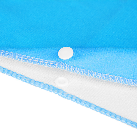 Ręcznik dziecięcy z kapturem Poncho monster Nils Aqua NAR20 60×85 cm