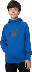 Bluza dla chłopca 4F niebieska 4FJSS23TSWSM220 36S