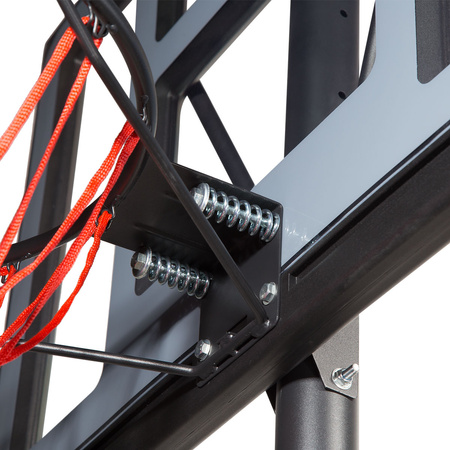 Kosz do koszykówki regulowany wolnostojący Nils ZDK321 czarny