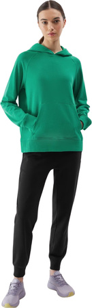 Bluza damska 4F F0955 zielona 4FWSS24TSWSF0955 41S
