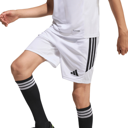 Spodenki dla dzieci adidas Tiro 26 League biało-czarne KA8811