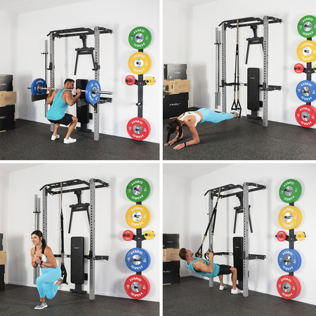 Klatka treningowa składana silver HMS klt22 wielofunkcyjna